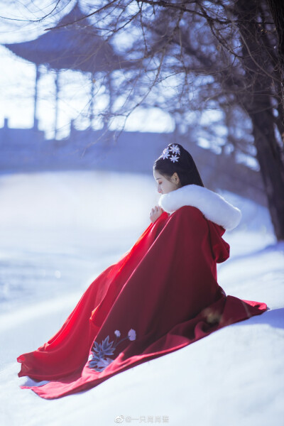 #半梦浮生#
「千堆雪
莫辞人间空白头」
妆造/摄影：@一只肖肖酱
出镜：@伊云吖
同行：@森焱PHOTO
#汉服##武汉约拍##杭州约拍##深圳约拍# ​ 