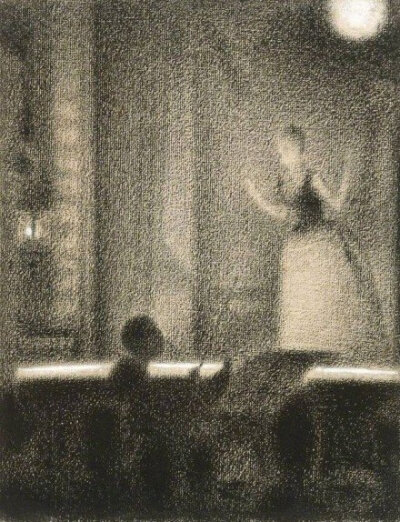 乔治·修拉（Georges Seurat，1859-1891）素描