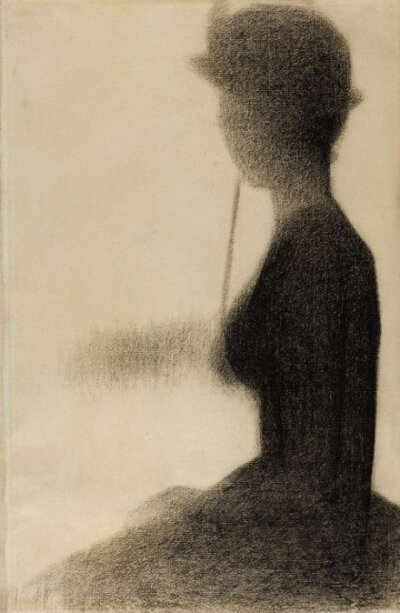 乔治·修拉（Georges Seurat，1859-1891）素描