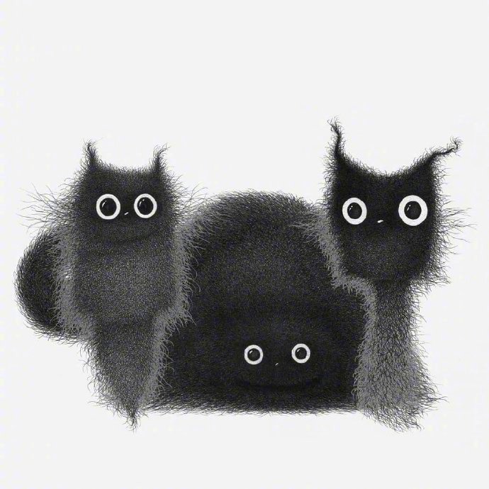 Black Catins:purr.in.ink