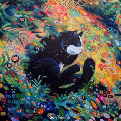 萌宠猫咪【插画师：Vicky Mount 】