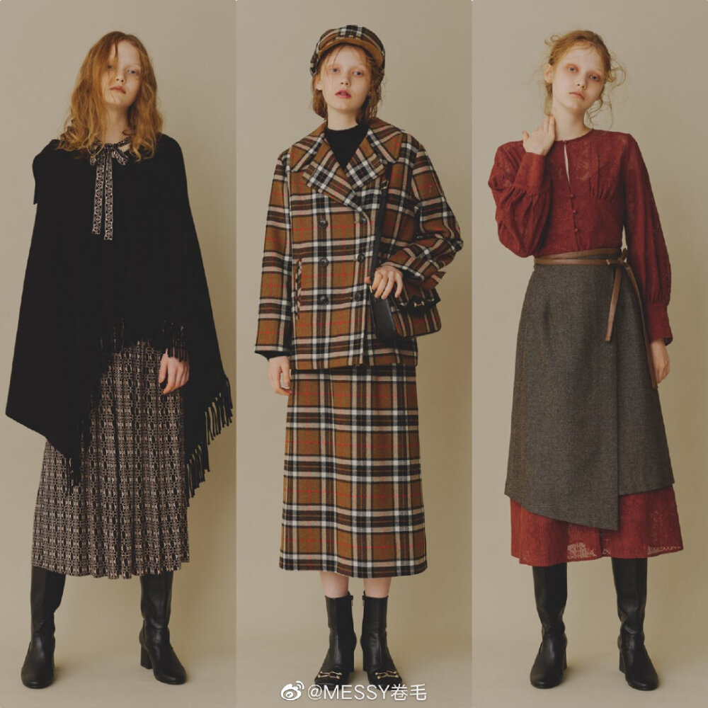 Lily Brown Autumn Winter 2nd Collection 2019 | New Classic Bourgeois 70年代的布尔乔亚情调，复古文艺的穿衣风格，同时也精致贵气。 ​