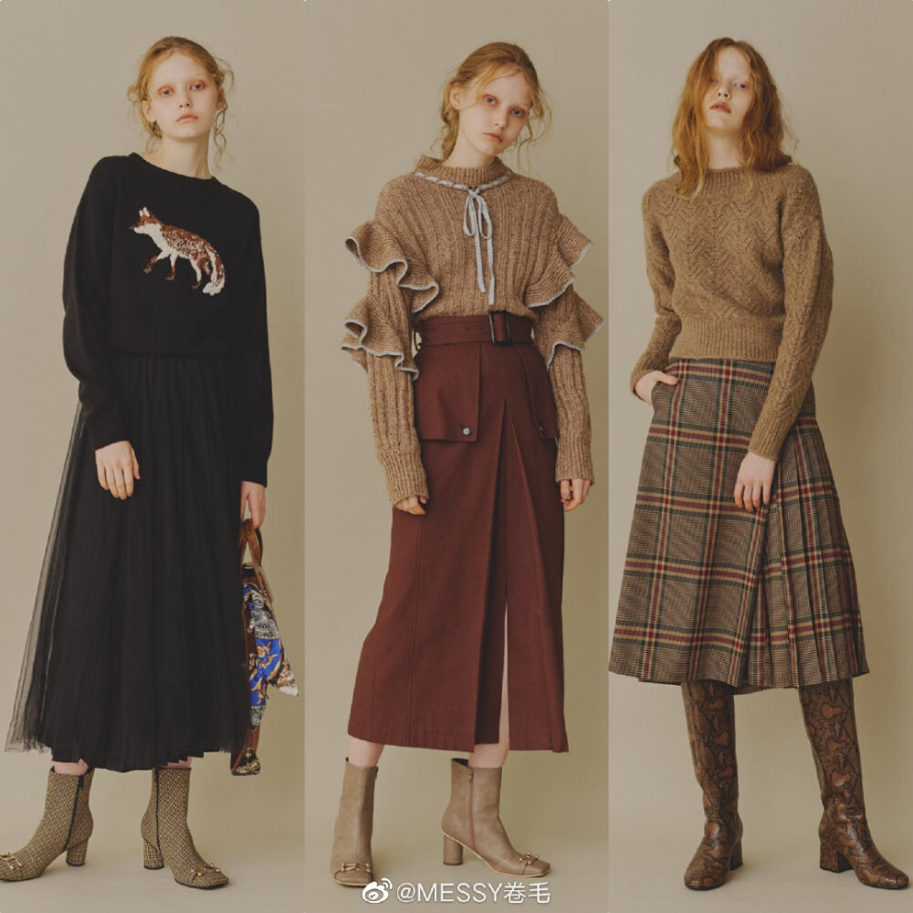 Lily Brown Autumn Winter 2nd Collection 2019 | New Classic Bourgeois 70年代的布尔乔亚情调，复古文艺的穿衣风格，同时也精致贵气。 ​