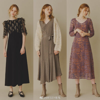 Lily Brown Autumn Winter 2nd Collection 2019 | New Classic Bourgeois 70年代的布尔乔亚情调，复古文艺的穿衣风格，同时也精致贵气。 ​