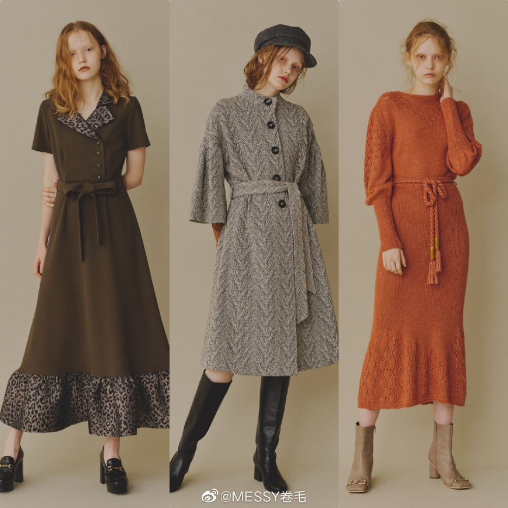 Lily Brown Autumn Winter 2nd Collection 2019 | New Classic Bourgeois 70年代的布尔乔亚情调，复古文艺的穿衣风格，同时也精致贵气。 ​