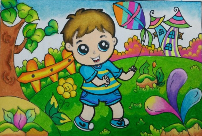 儿童画素材