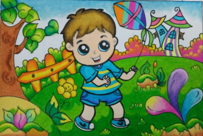 儿童画素材
