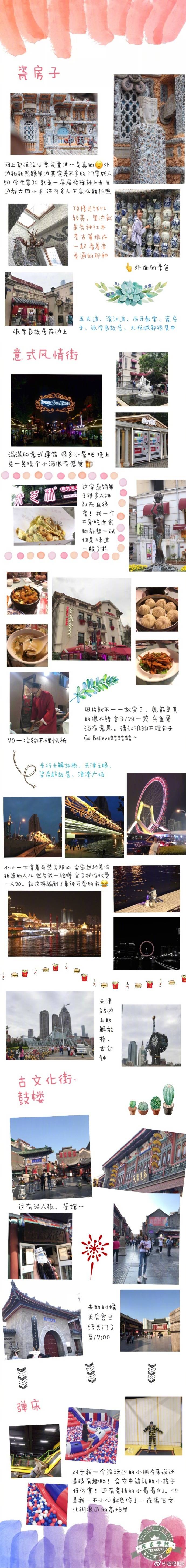 【北京天津旅行攻略】每次再看到这些图都想再去经历一次 P1-3 天津旅游攻略P4-5 天津美食P6-7 北京旅游攻略P 8-9 北京美食via.越粑粑o