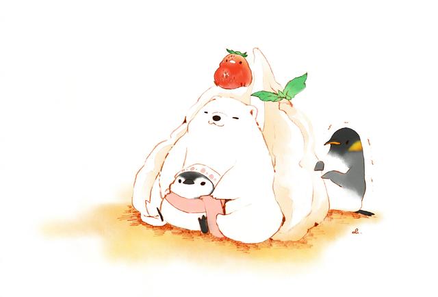 南北极间的友谊:)