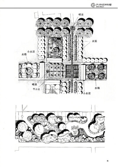 景观平面手绘