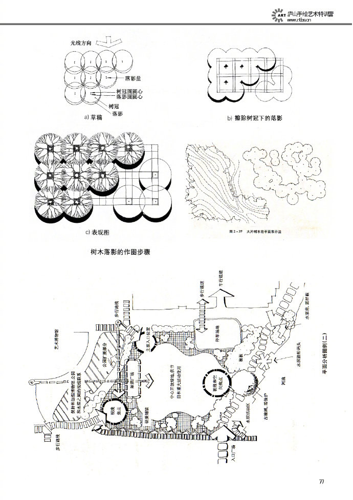 景观平面手绘