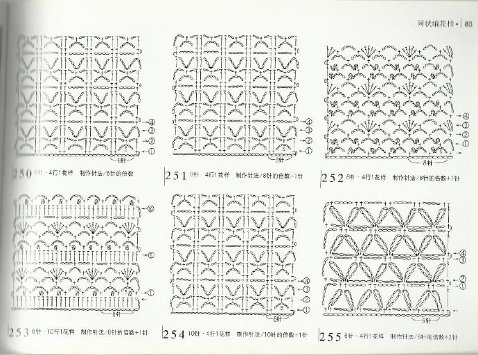 钩针花样 图解