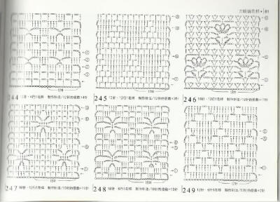 钩针花样 图解