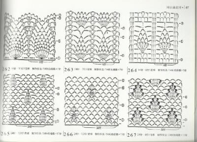 钩针花样 图解