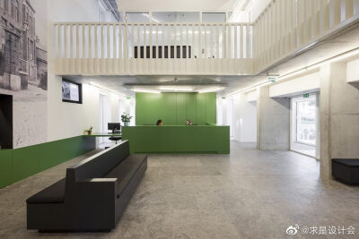 社保办公大楼，比利时 / WAW architects。#求是爱设计#