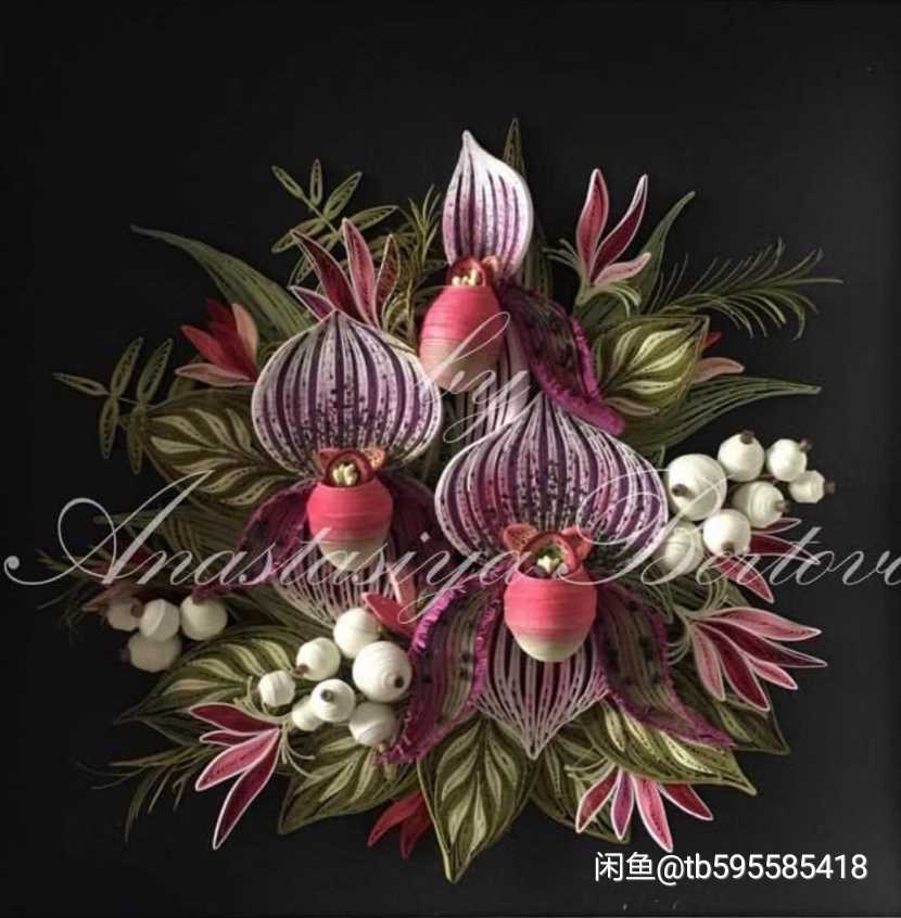 衍纸艺术欣赏－素材