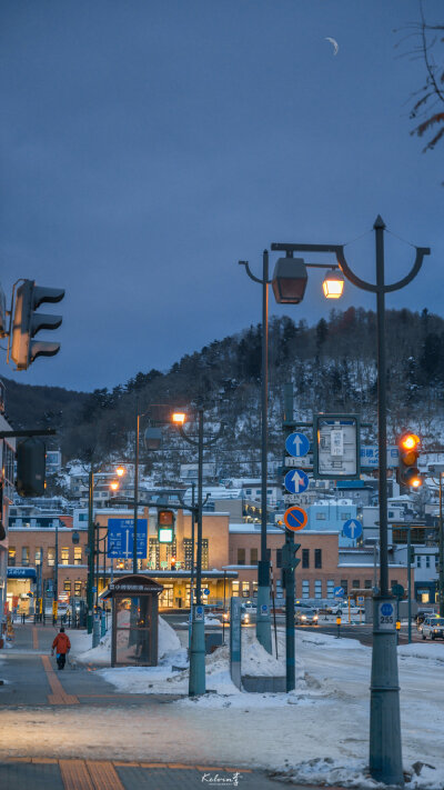 -北海道的街与海
​©kelvin李｜北海道・小樽市