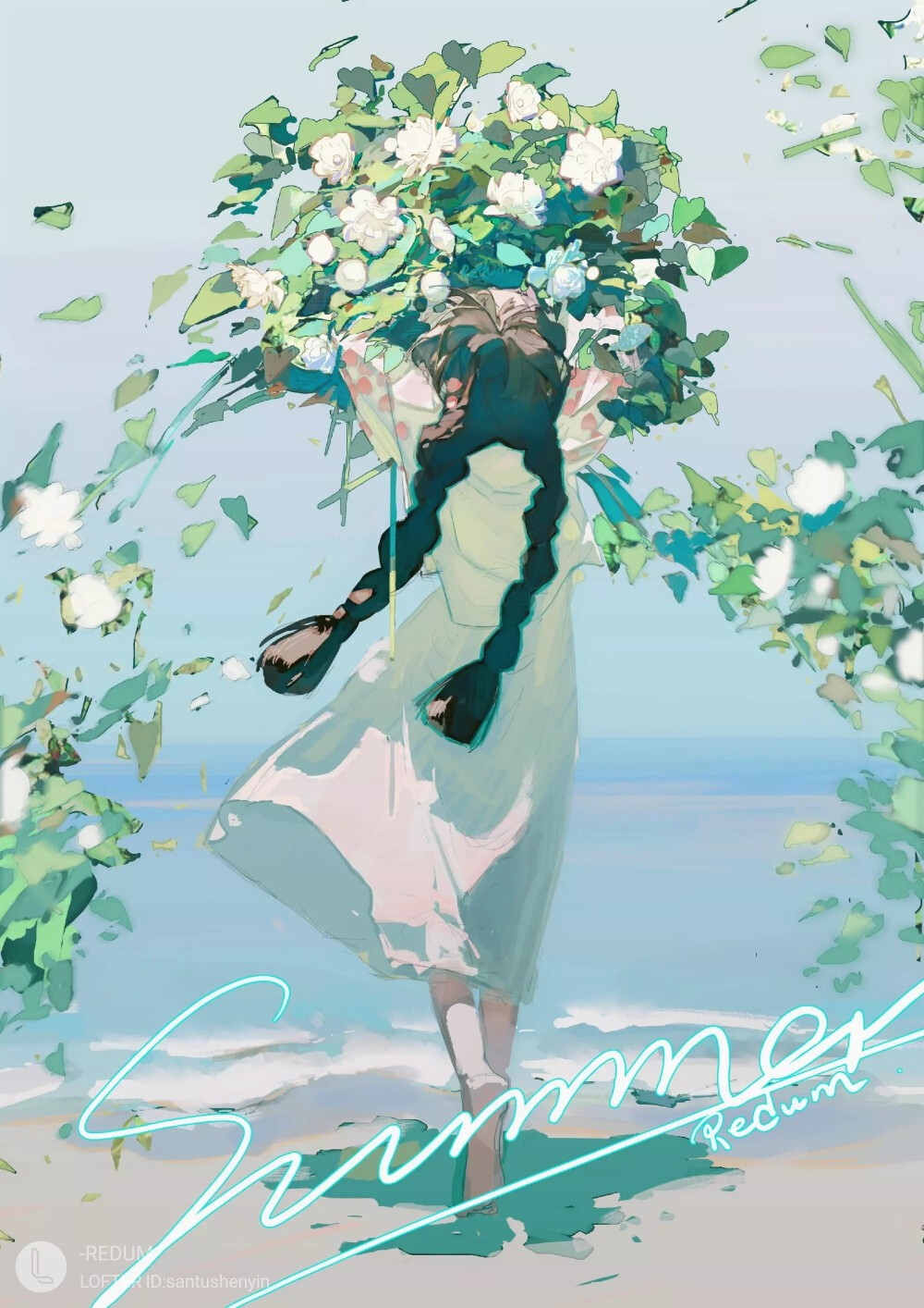 画师水印
夏日