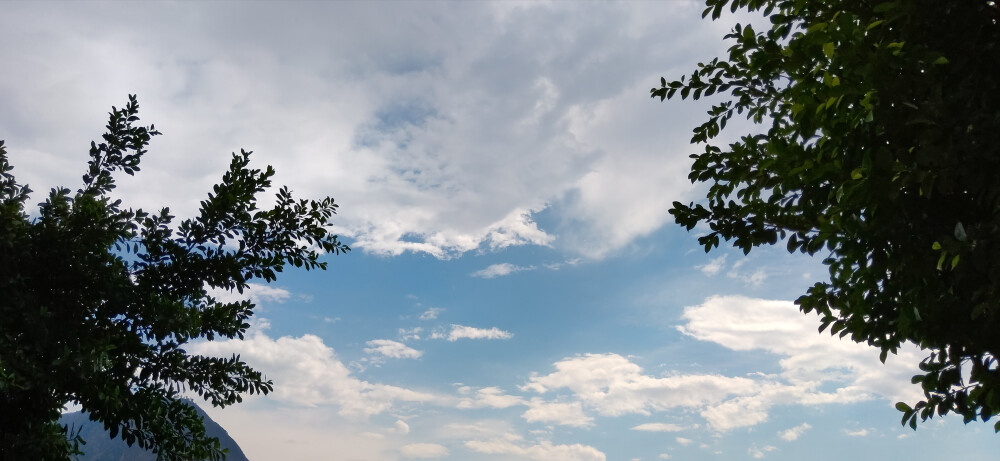 风景 阴天 斜阳 乌云