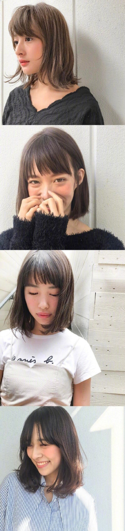 36款日系中短发发型合集，又想剪头发了