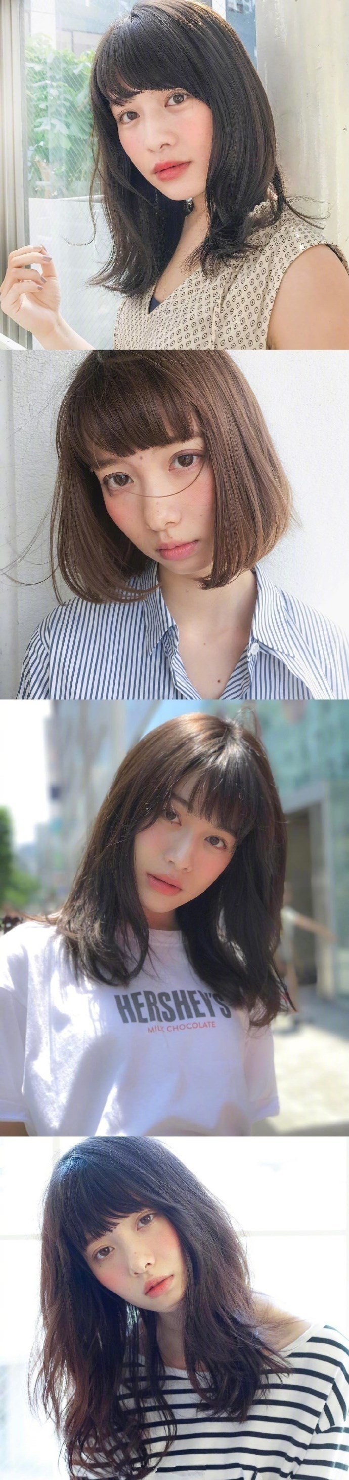 36款日系中短发发型合集，又想剪头发了