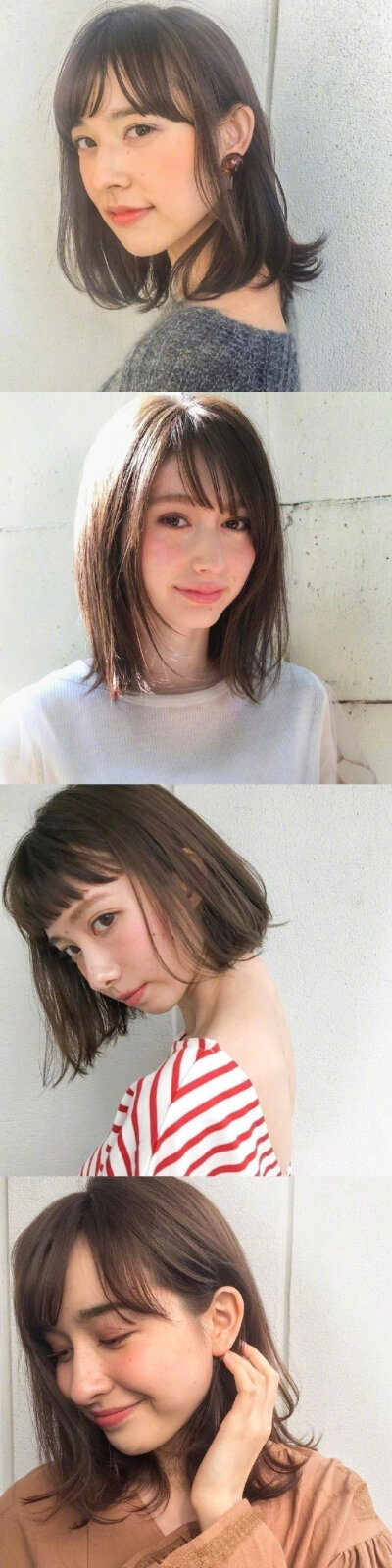 36款日系中短发发型合集，又想剪头发了