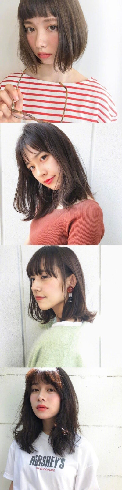 36款日系中短发发型合集，又想剪头发了