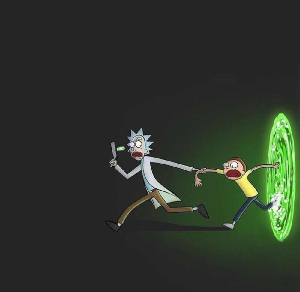 Rick and morty via:rickasmorty