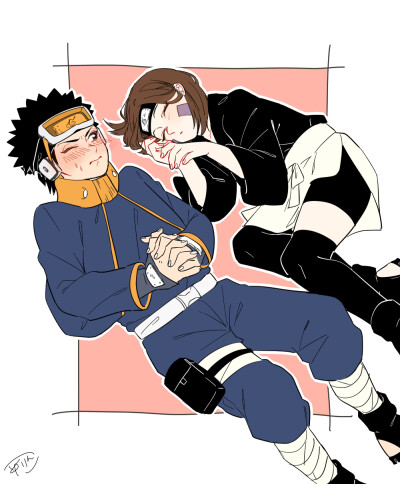 火影忍者 水门班好可爱啊……