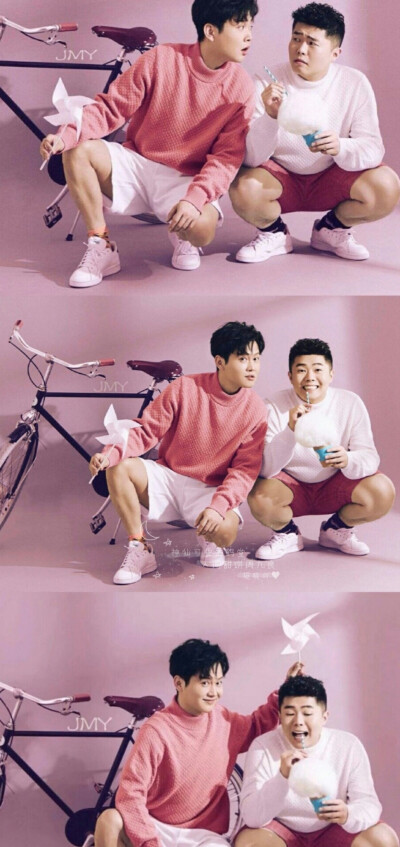 ✨✨神仙可爱孟鹤堂，
                               人间甜饼周九良。✨✨