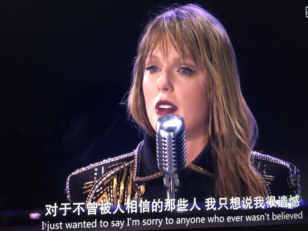 Taylor Swift纪录片/自截
/by咸菜社长