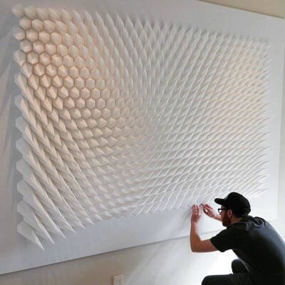 纸的结构艺术 · 来自纸塑工程师 Matthew Shlian | www.mattshlian.com