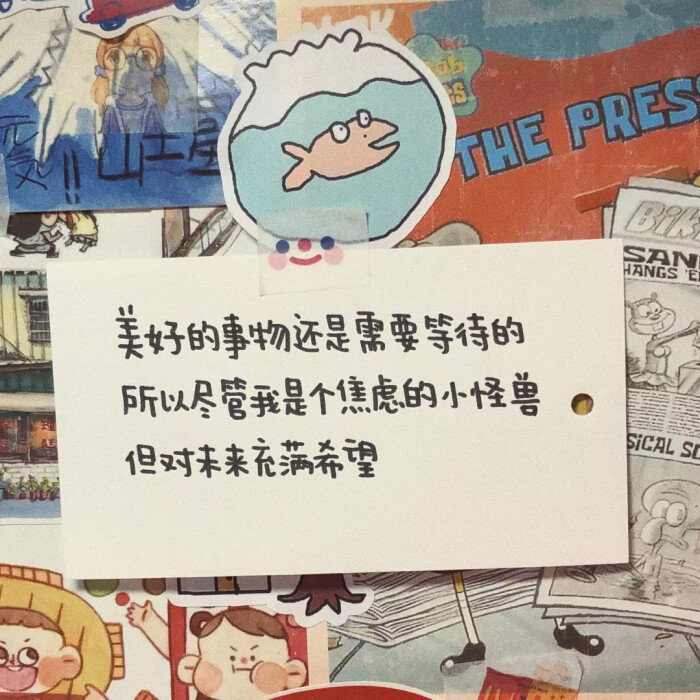 热爱世间万物 无最爱 无例外