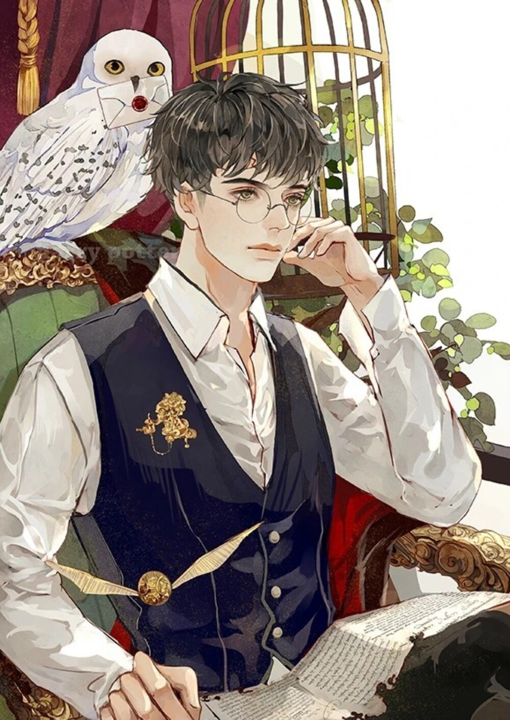 有莉莉和西弗勒斯哦