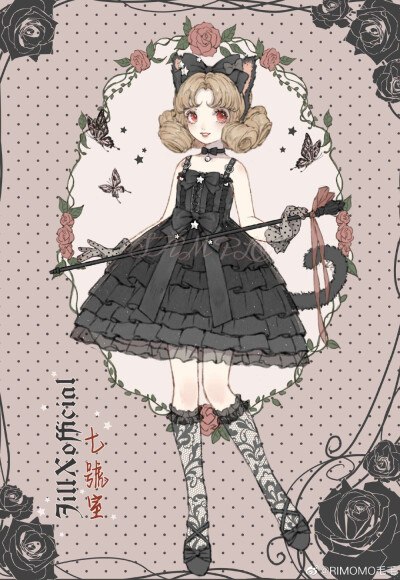 来自微博 画师见水印
【禁用】sample 我们过过眼瘾就好了√
Lolita 洋服 可爱 q版 服装设计 服设 哥特