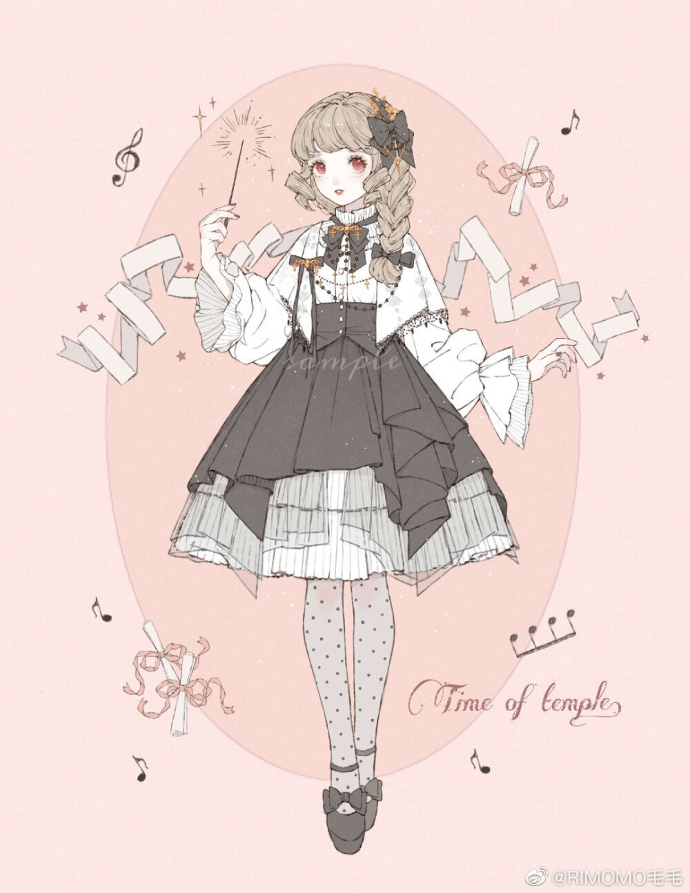 来自微博 画师见水印
【禁用】sample 我们过过眼瘾就好了√
Lolita 洋服 可爱 q版 服装设计 服设 哥特 童话 睡美人 白雪公主 匹诺曹 羊 灰姑娘 贝儿 小红帽