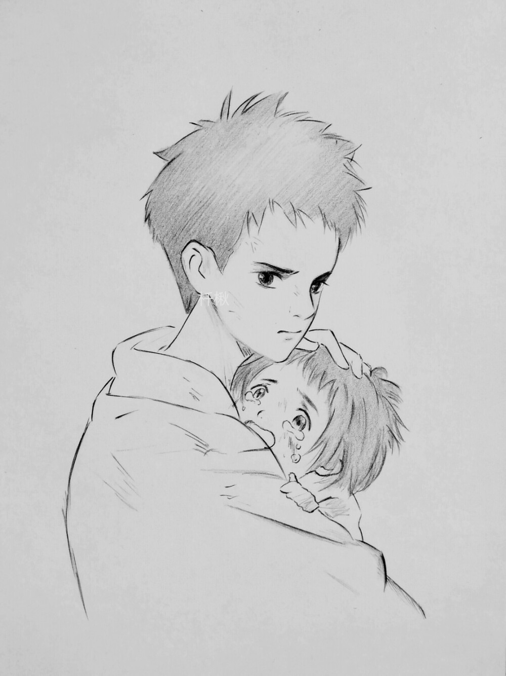 手绘绘画撒野赞评论更多