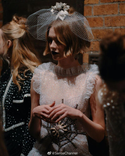 Backstage at Rodarte F/W 2020 ​​​