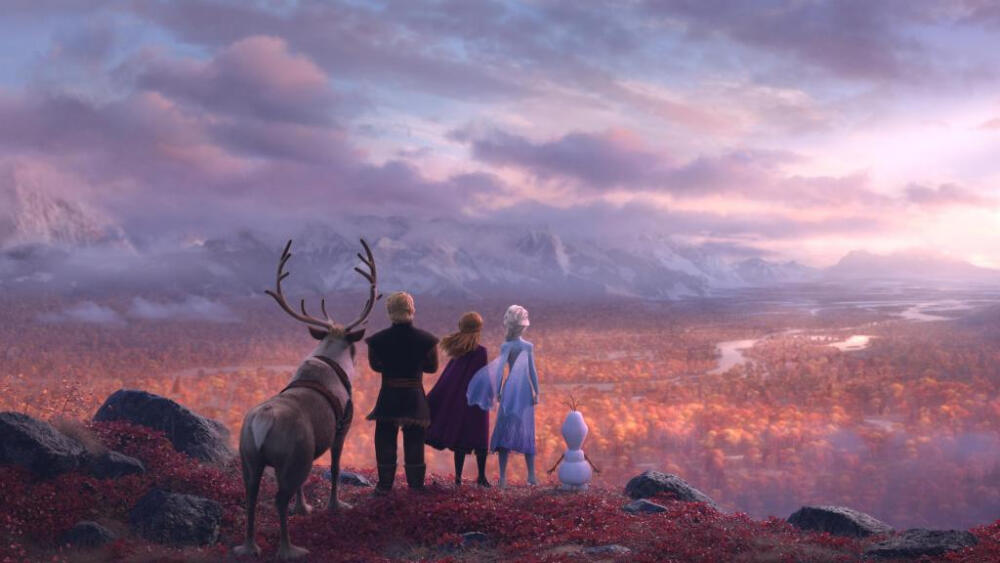 《FrozenⅡ》Sven Kristoff Anna Elsa Olaf 场景图