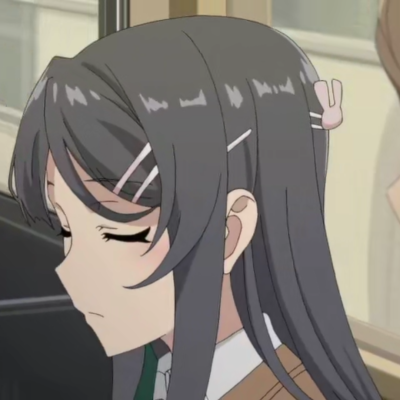 樱岛麻衣&梓川咲太
自截情侣头像 dt静香