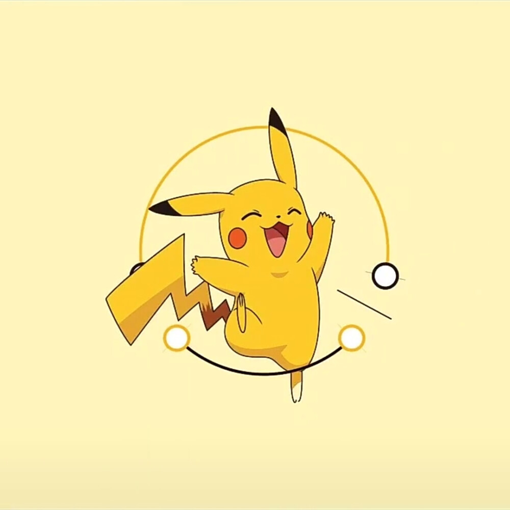 皮卡丘 卡通头像