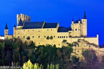西班牙塞哥维亚城堡