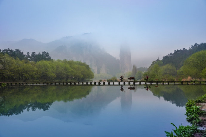 浙江缙云仙都风景