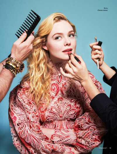 【封面】Elle Fanning｜Glamour Paris Feb / March 2020 by Tung Walsh. ???