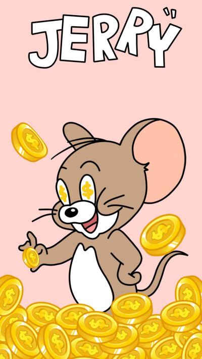 iPhone 壁纸 猫和老鼠 Tom Jerry 汤姆 杰瑞 