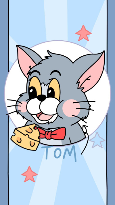 iPhone 壁纸 猫和老鼠 Tom Jerry 汤姆 杰瑞 