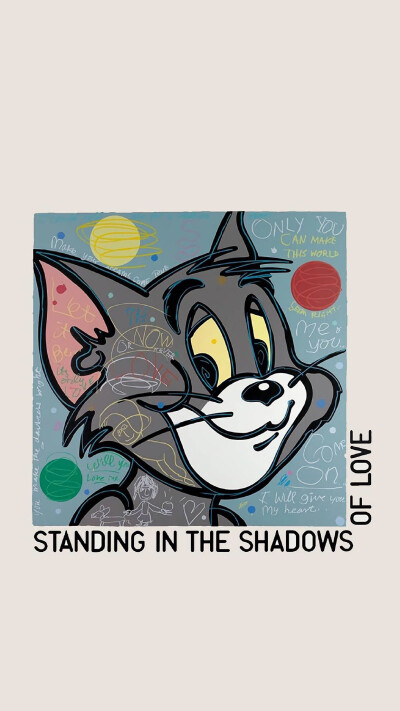 iPhone 壁纸 猫和老鼠 Tom Jerry 汤姆 杰瑞 