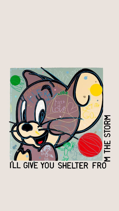 iPhone 壁纸 猫和老鼠 Tom Jerry 汤姆 杰瑞 
