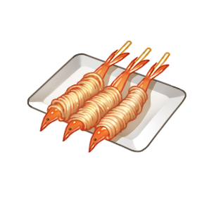虾串面卷