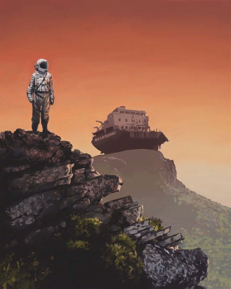 Scott listfield 宇航员 超酷的背景图